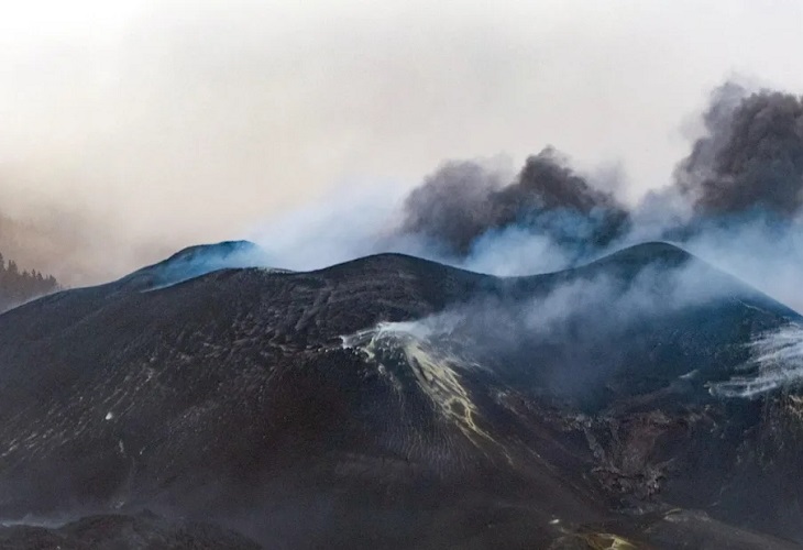 Ocho terremotos en la noche del domingo en La Palma, con magnitud máxima de 3,1