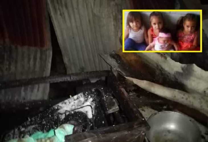 5 niños murieron calcinados en su vivienda en Guasdualito, en Apure