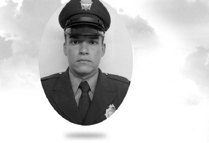 El policía Diego Fernando Amado fue asesinado por una requisa en Villa Blanca, Cali