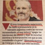 El Mundo se disculpa por Jaime Peñafiel que le deseó la muerte a Miguel Bosé