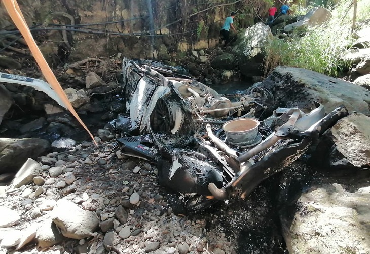 Encuentran en Siguatepeque el cuerpo calcinado de Marvin Velásquez