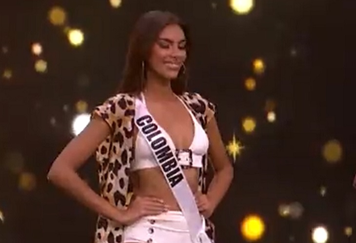 Valeria Ayos, Miss Colombia escala y se mete en el top 10 de Miss Universo