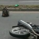 Motociclista murió en brutal accidente cerca al peaje de Copacabana
