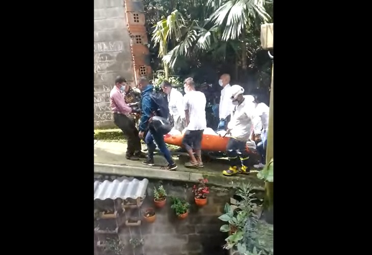 Tras las lluvias en Medellín, encuentran un muerto en la quebrada Corcovada