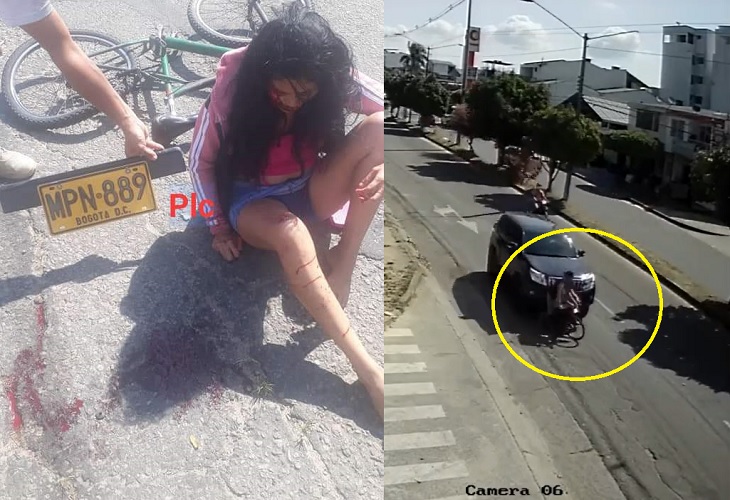 Conductor de camioneta arrolla a mamá e hijo que viajaban en Bici en Yopal