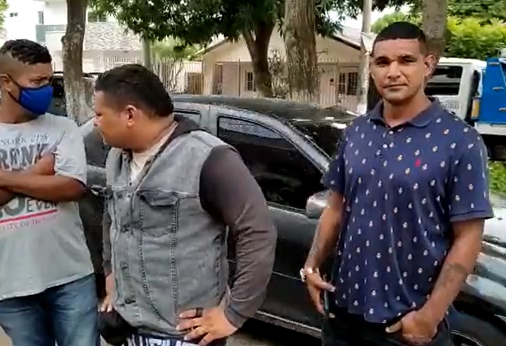 Luis Narváez sostuvo fuerte cruce con periodista tras choque en Barranquilla