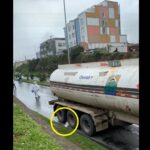 Peatón muere atropellado por cisterna en sector Cyrgo, Pasto
