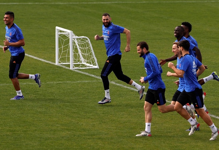 Ancelotti recupera a Courtois, Benzema y Militao