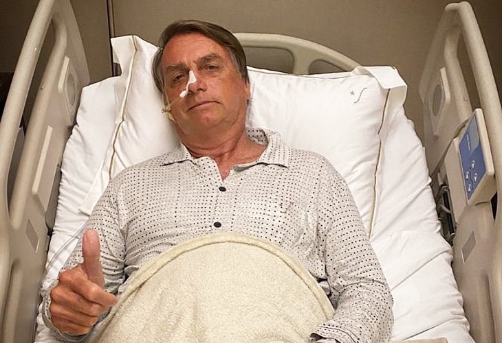 Bolsonaro en el Hospital