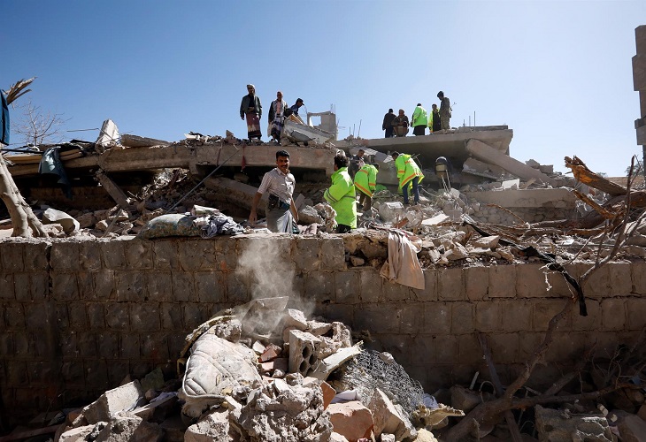 Decenas de muertos en un nuevo ataque contra un bastión rebelde en el Yemen
