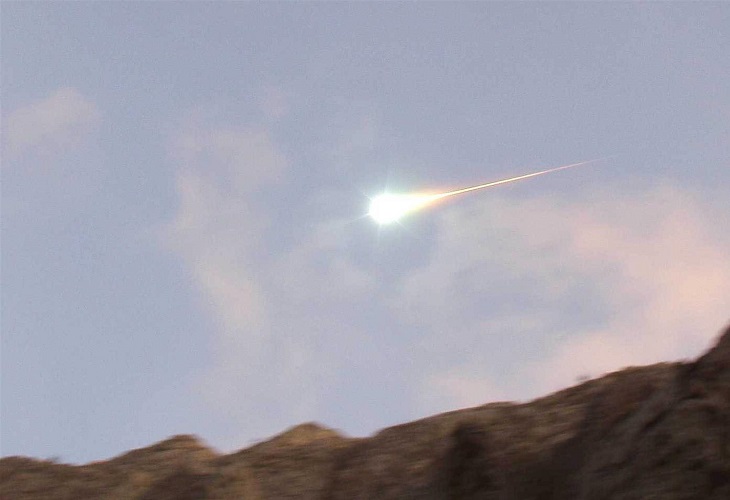 Detectan una bola de fuego sobrevolando el norte de Marruecos