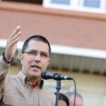 El candidato chavista a la Gobernación de Barinas, Jorge Arreaza