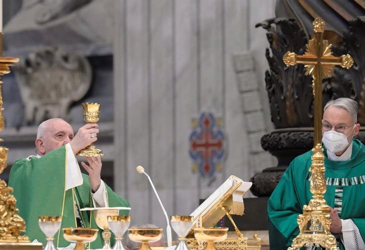 El papa Francisco expresa su preocupación por Ucrania y la seguridad en Europa