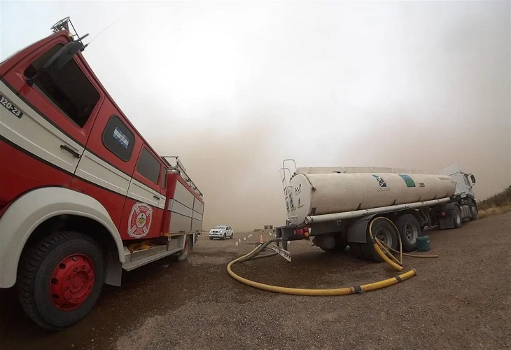 Incendio al noreste de una provincia argentina de Chubut quema 90.000 hectáreas