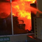 Incendio consume varios negocios en mercado en segunda ciudad de Honduras