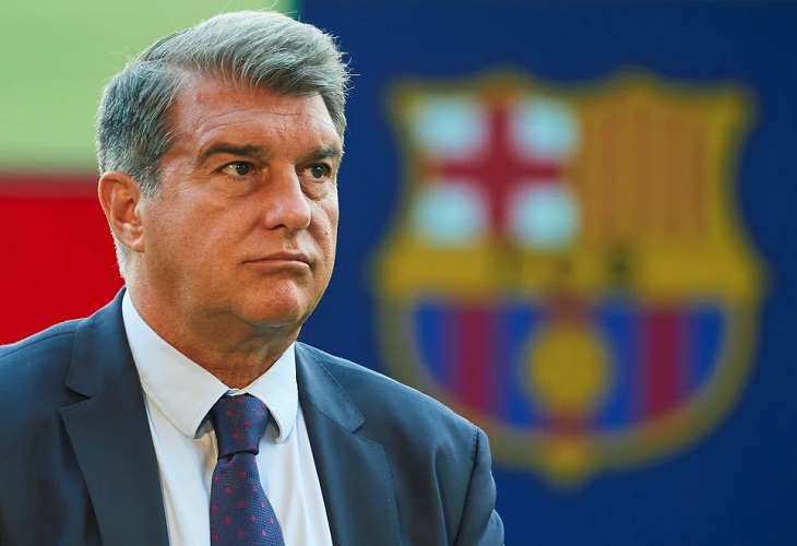 Presidente del Barcelona - Joan Laporta, nuevo positivo por covid en el Barça