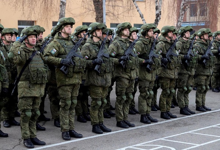 La alianza militar liderada por Rusia comienza a retirarse de Kazajistán