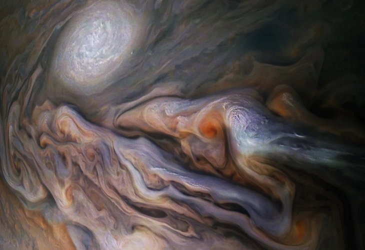 La física del océano explica los ciclones de Júpiter
