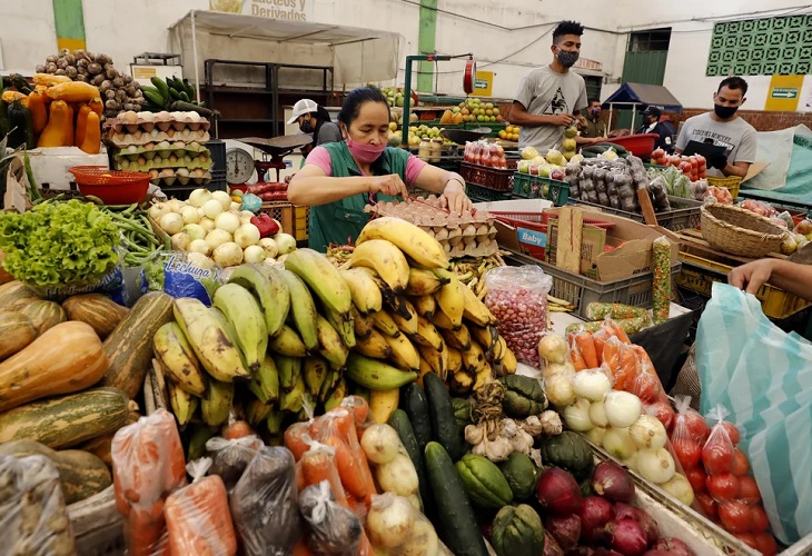 La inflación de 2021 en Colombia fue de 5,62 %, cuatro puntos más que en 2020