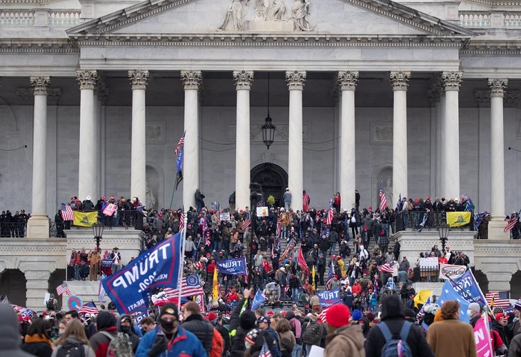 La mayoría en EE.UU. piensa que fue ilegítimo el asalto al Capitolio