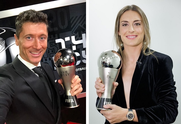 Lewandowski retiene su corona; Alexia Putellas, nueva reina