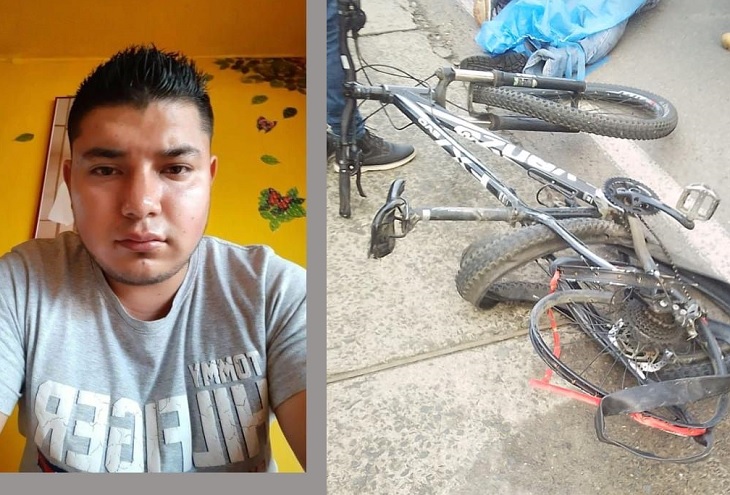 Brayan Peña: ciclista arrollado por Postobón en Popayán