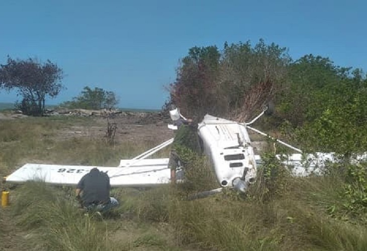 Avioneta a la que se le apagó el motor en el aire se cayó en Tubará, Atlántico