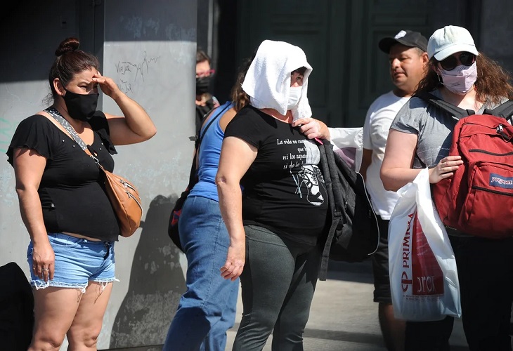 Una ola de calor extremo afecta desde la Patagonia hasta el norte de Argentina