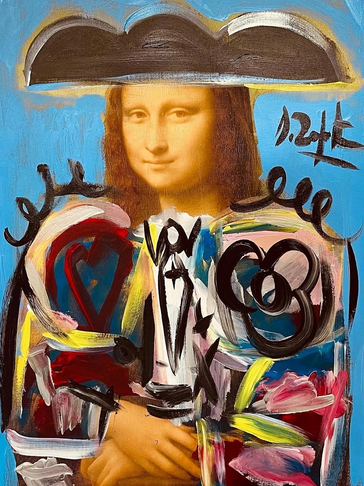 Vendido por un millón de dólares el cuadro Mona Lisa Torera, del español Domingo Zapata 2