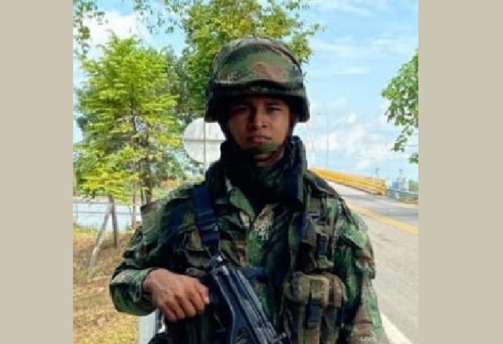 El soldado William Acevedo murió por el disparo de un compañero en Barrancabermeja