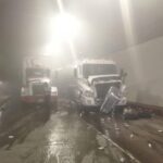 7 muertos deja accidente de tractomula en el Túnel de la Línea