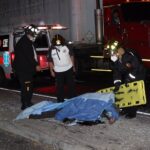 La terrible escena de muerte de un motorista en la calzada Aguilar Batres