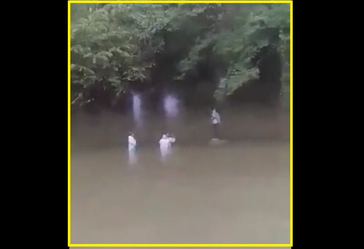 Miembros de Iglesia evangélica afirman ver visto ángeles en el río Telica, en Olancho