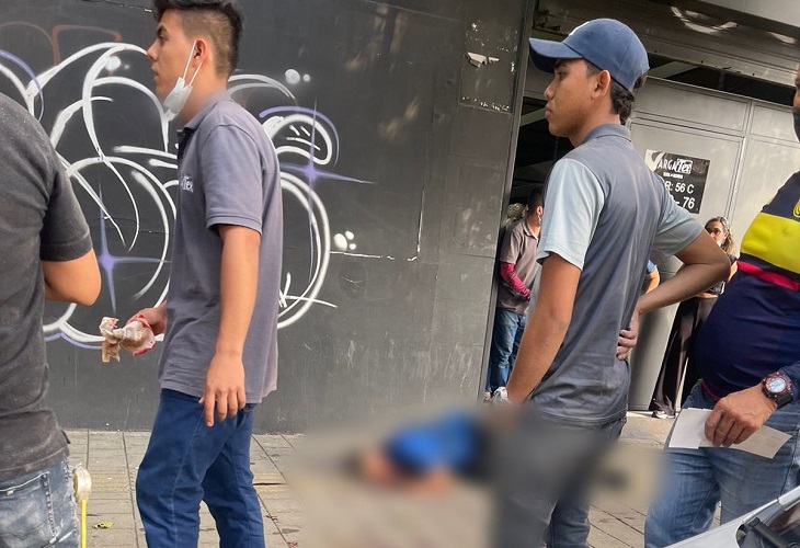 Mataron a puñaladas a una persona en la avenida del Ferrocarril, en Medellín