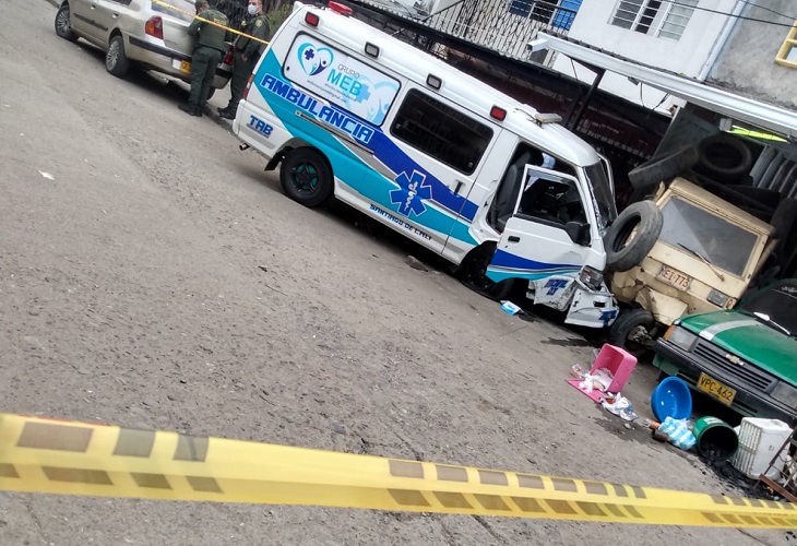 Jonathan Bedoya: el conductor de una ambulancia fue asesinado a tiros en Cali