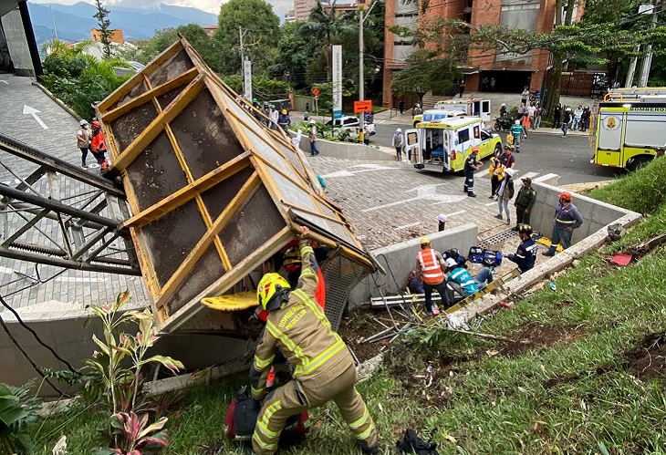 En barrio Lalinde murió obrero en la caída de un ascensor