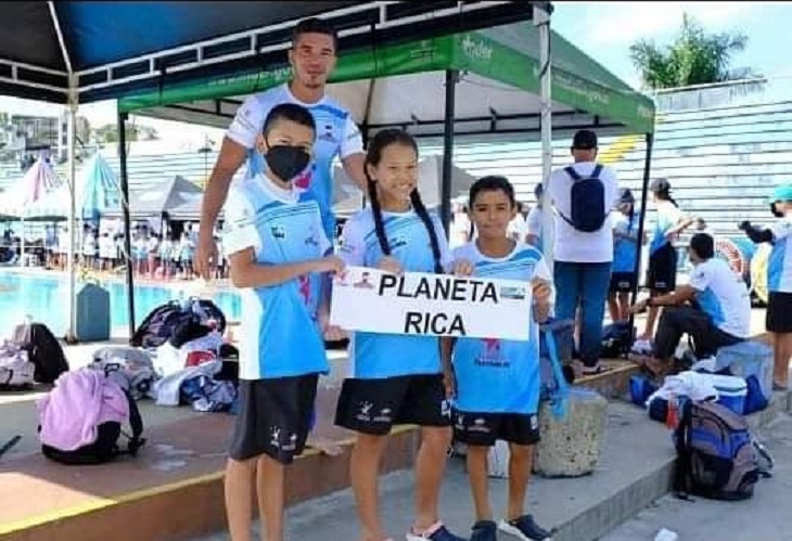 El Club Tiburón acarició varias finales en la Baby Natación