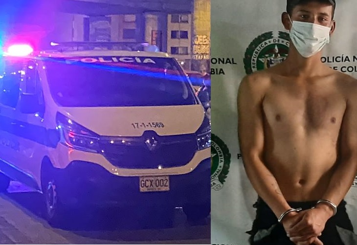 Borracho robó una patrulla de la policía en Suesca y llegó a Bogotá