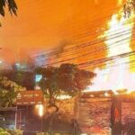Almacén de motos se quemó por completo en barrio Las Casitas de Envigado