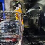 Incendio en Amalfi, Antioquia, quemó varios motocarros