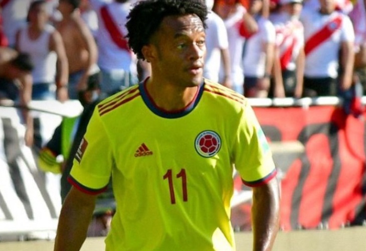 Juan Guillermo Cuadrado asegura que la selección dio el 200 % ante Perú