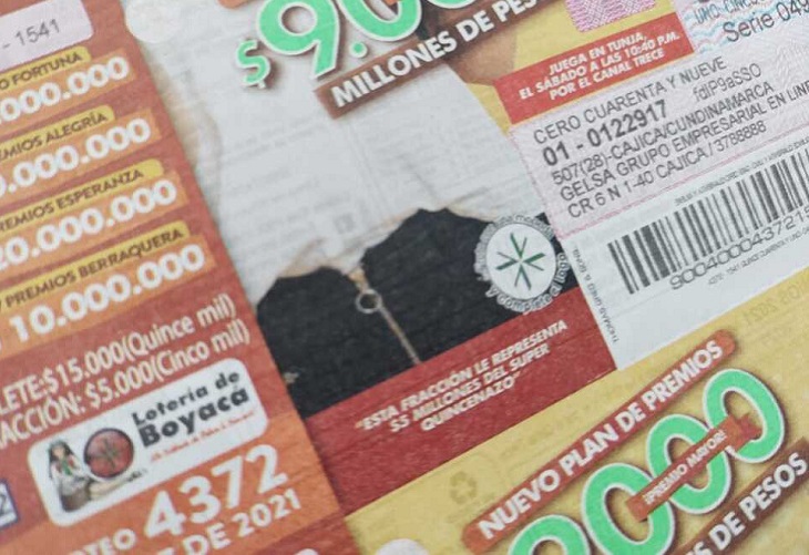 Un error puso a ganar hasta 250 portátiles a una persona con la Lotería de Boyacá