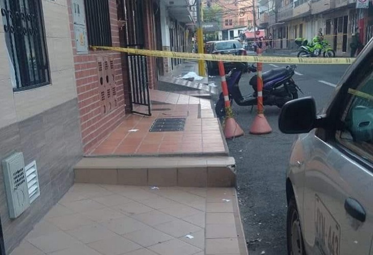 Una persona murió en plena calle del barrio San José de Itagüí