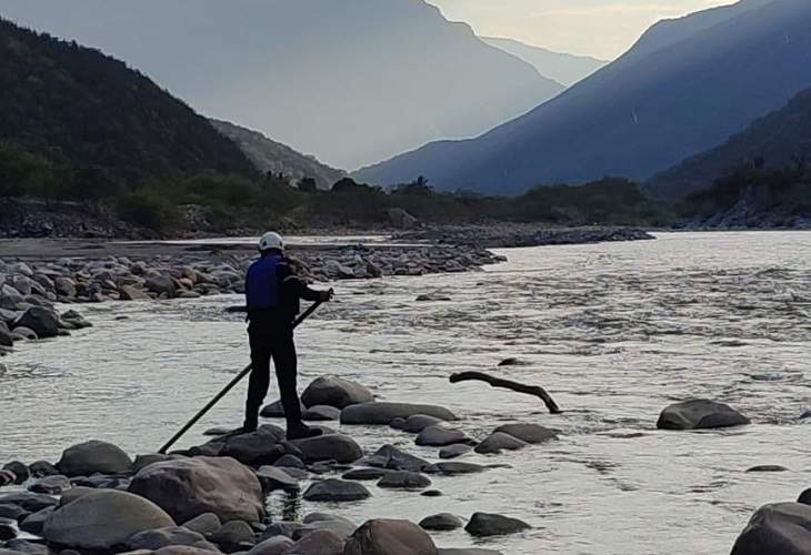 Niño de 8 años fue arrastrado por las aguas del río Chicamocha