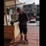 Juan Pablo Montoya se fue en patines desde Medellín hasta Alejandría