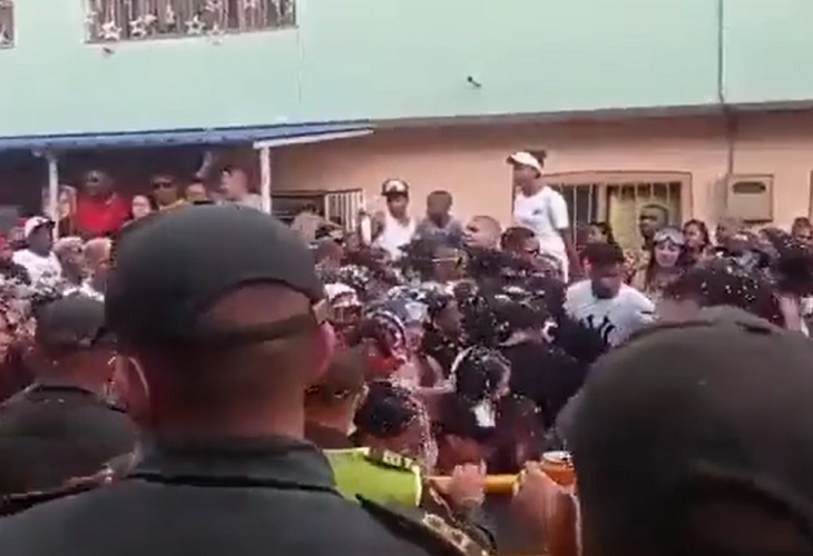 Verbena en Ulpiano Lloreda congregó a más de 15 mil personas
