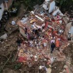 Aumentan a 138 los fallecidos por el fuerte temporal en la brasileña Petrópolis