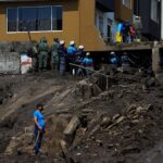 Autoridades de Quito limitan el ingreso a la zona del alud para evitar delincuencia