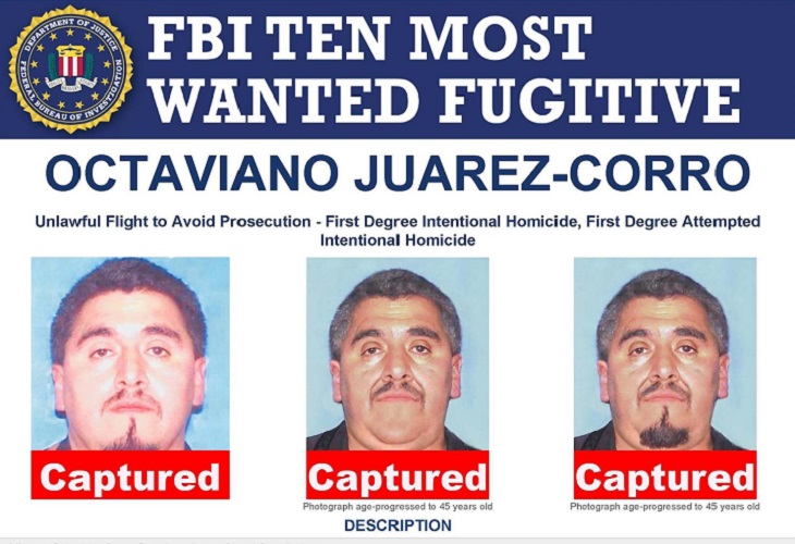 Capturan en México a uno de los 10 fugitivos más buscados por el FBI