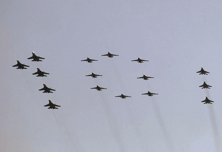 Cazas rusos Su-25 aterrizan en Bielorrusia para maniobras militares